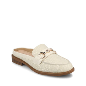 RAYLA SLIP ON LOAFERS - Bone Lizard