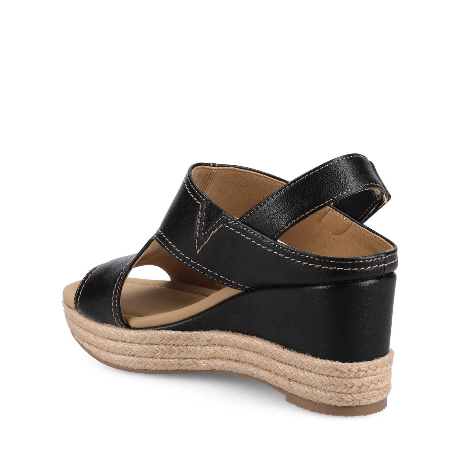 RAYLEIGH ESPADRILLE WEDGES - Black