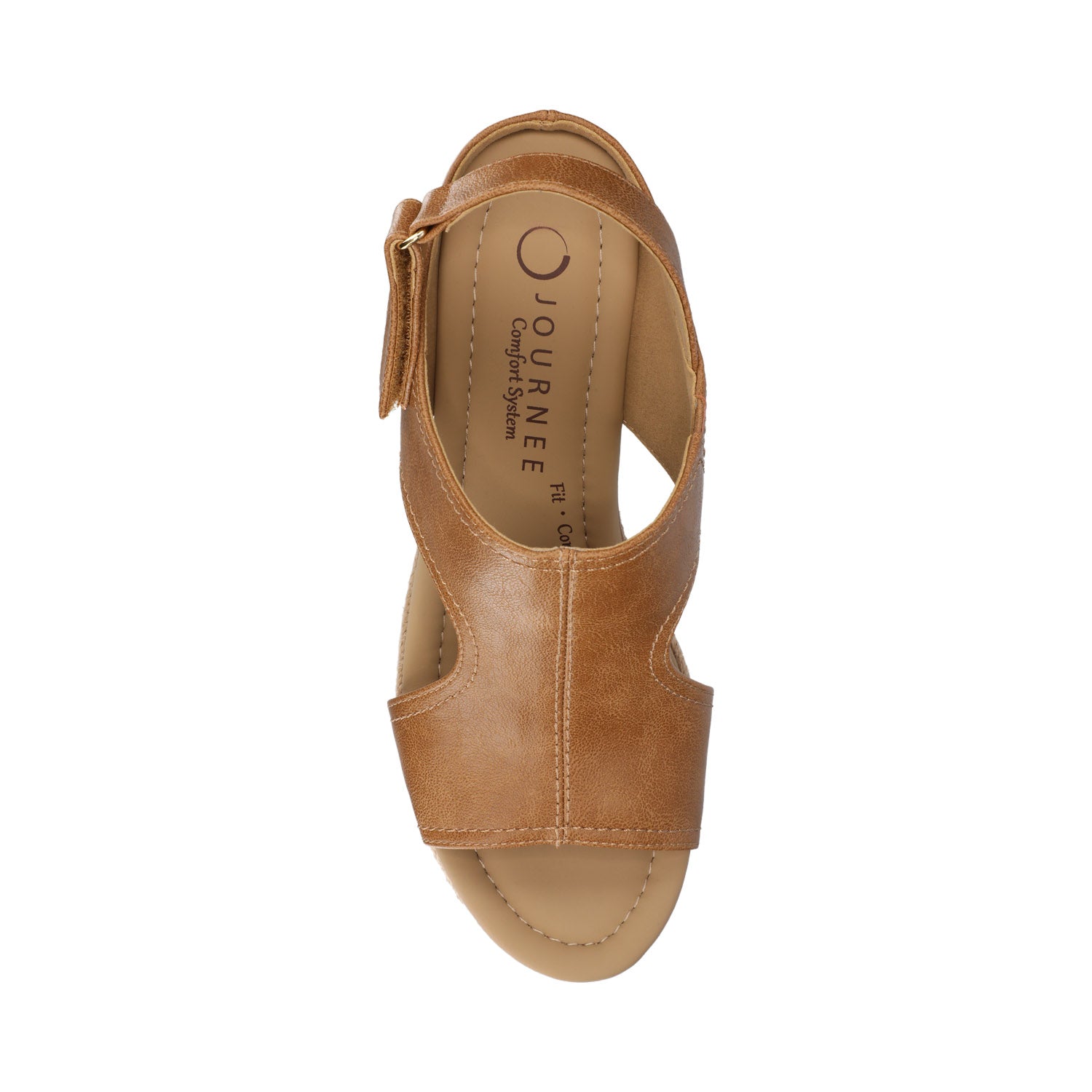 RAYLEIGH ESPADRILLE WEDGES - Cognac