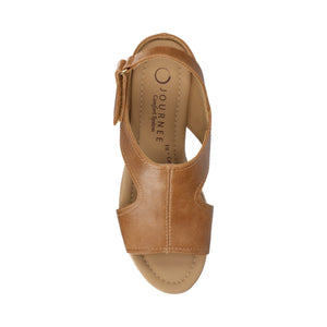 RAYLEIGH ESPADRILLE WEDGES - Cognac