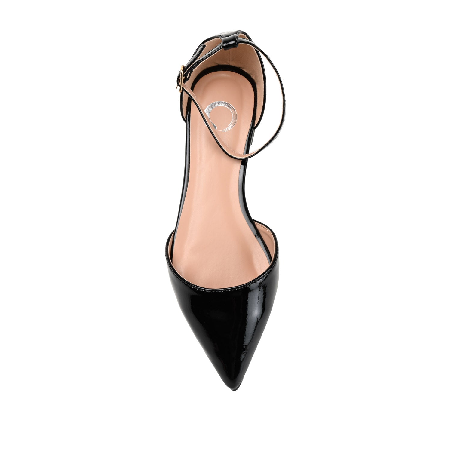 REBA D'ORSAY FLATS IN FAUX LEATHER