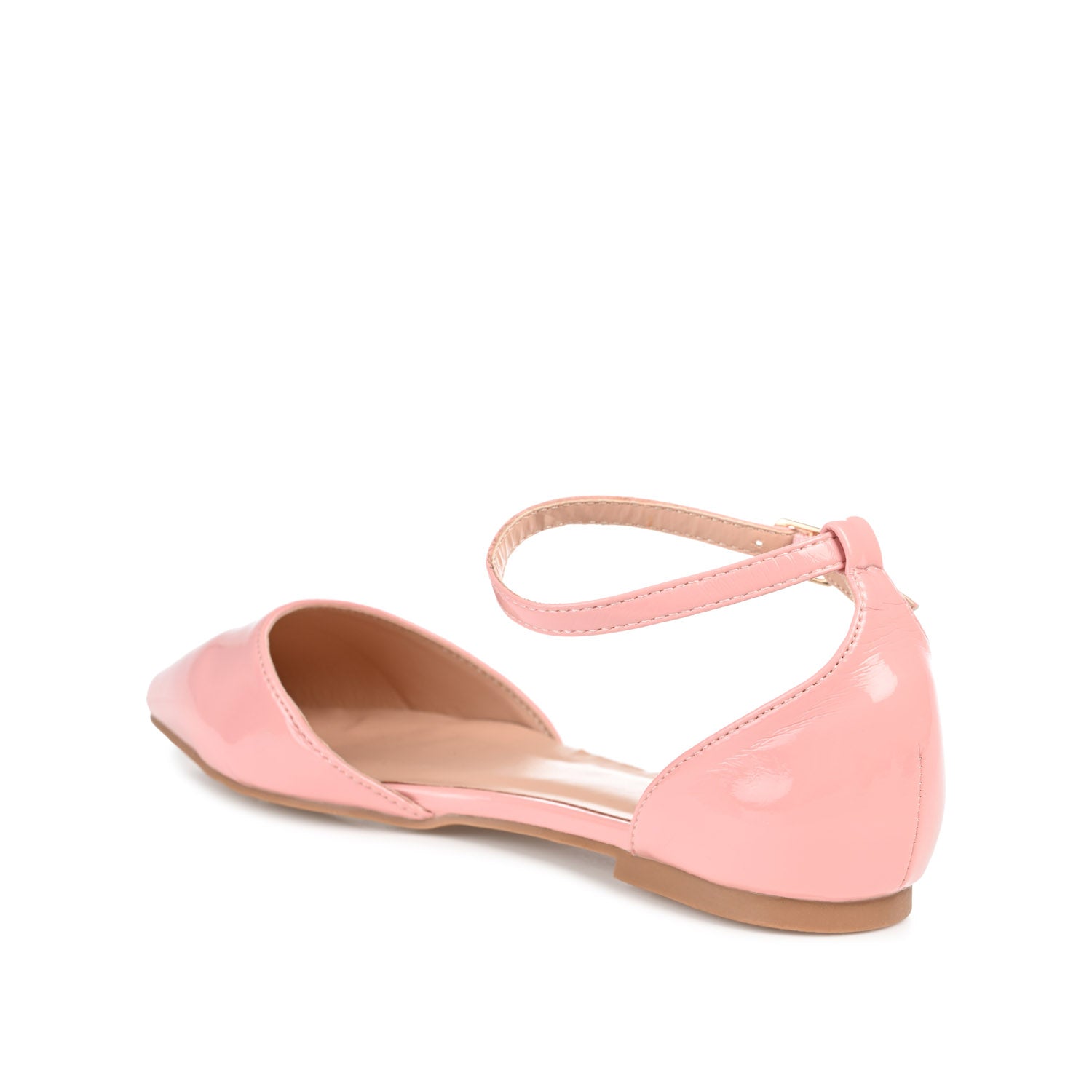 REBA D'ORSAY FLATS IN FAUX LEATHER
