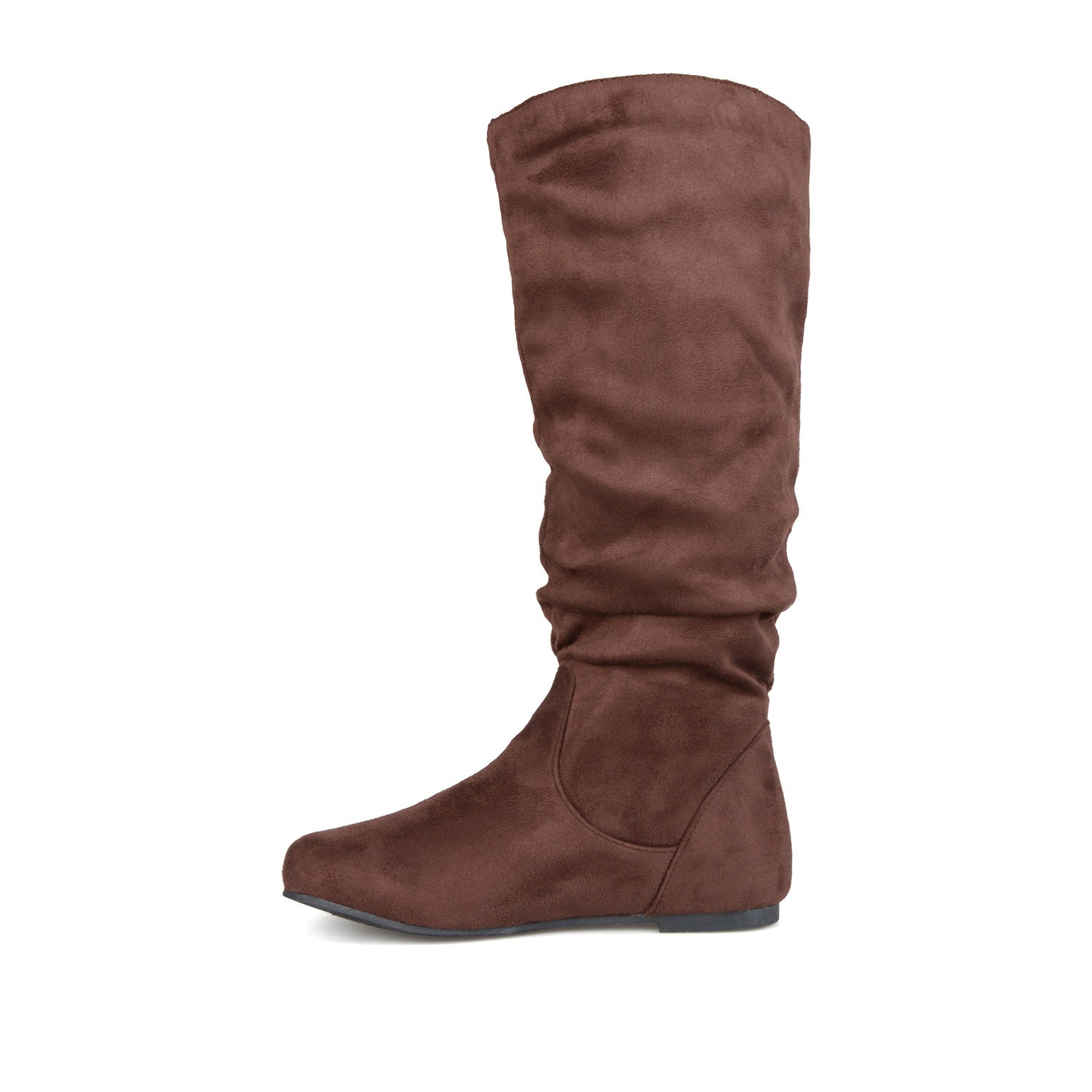 REBECCA KNEE HIGH BOOTS IN WIDE CALF - Brown