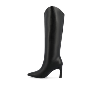 REHELA KNEE HIGH BOOTS IN WIDE CALF