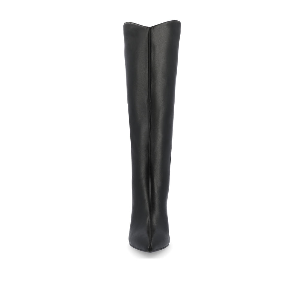 REHELA KNEE HIGH BOOTS IN FAUX LEATHER