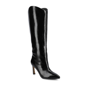REHELA BOOTS IN EXTRA WIDE CALF - Black Patent