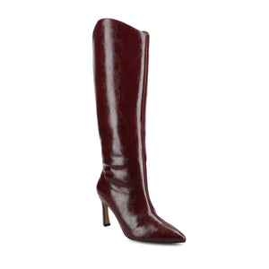 REHELA BOOTS IN EXTRA WIDE CALF - Oxblood Patent