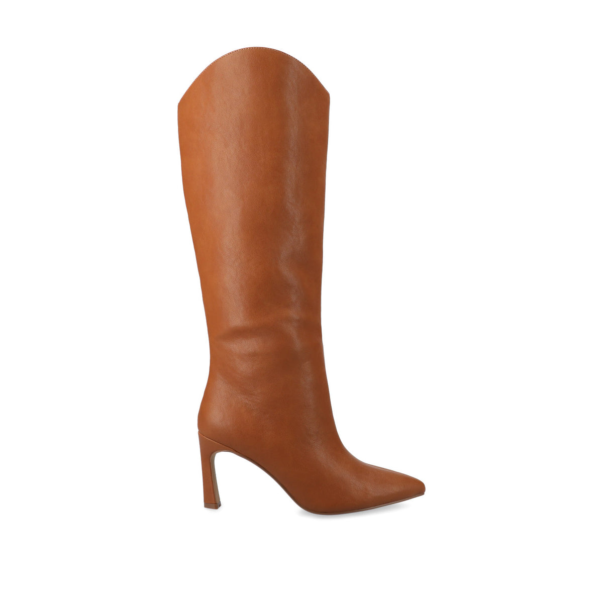 REHELA BOOTS IN EXTRA WIDE CALF - Rust Pebble