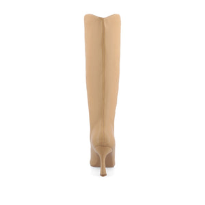 REHELA KNEE HIGH BOOTS IN FAUX LEATHER