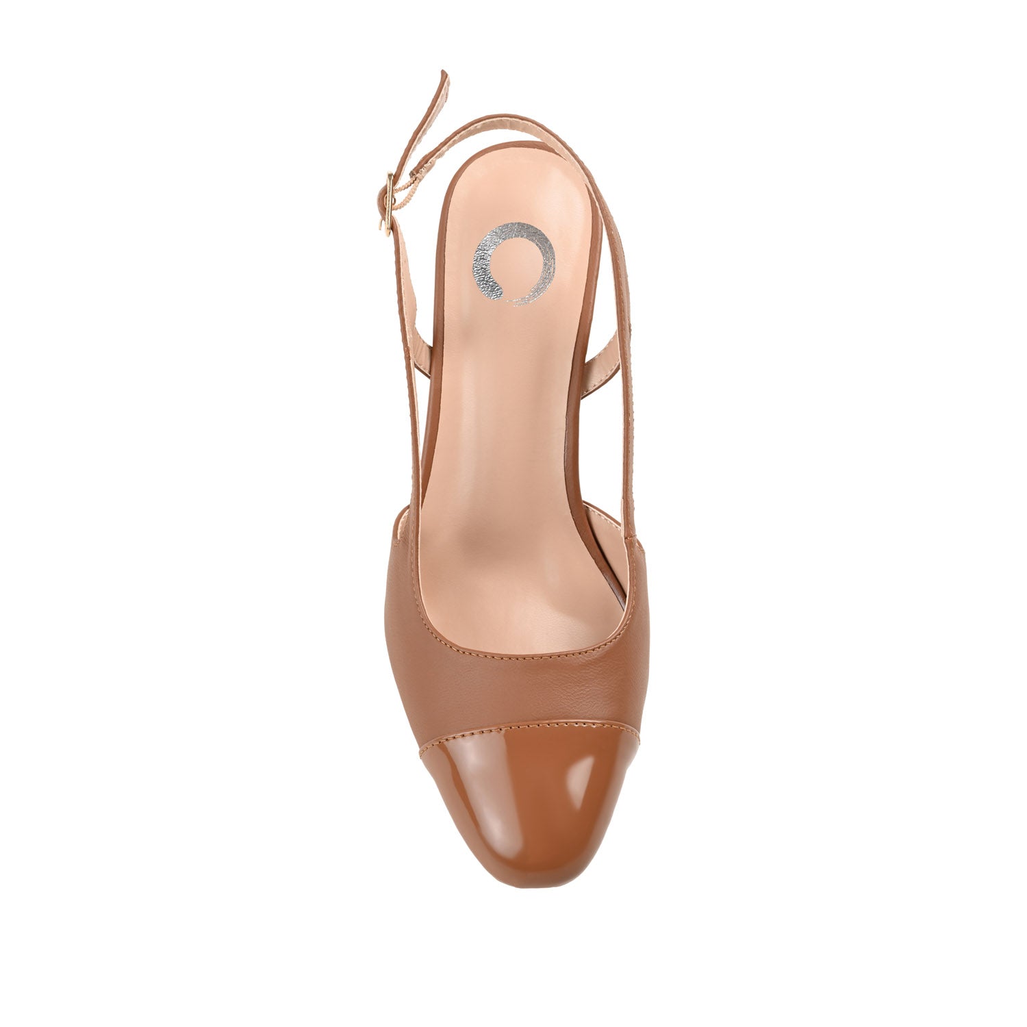 REIGNN BLOCK HEEL PUMPS IN WIDE - Tan