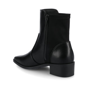 RENNA CHELSEA BOOTS IN WIDE - Black Suede