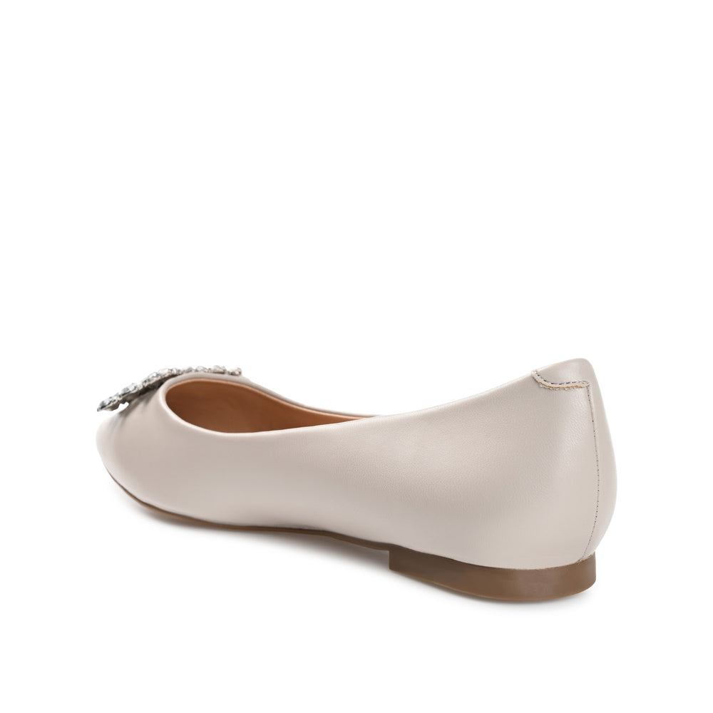 RENZO DRESSY BALLET FLATS IN WIDE