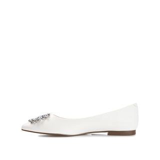 RENZO BALLET FLATS IN FAUX LEATHER