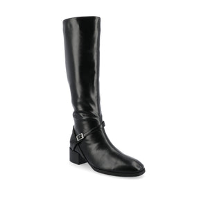 RHIANAH KNEE HIGH BOOTS IN WIDE CALF