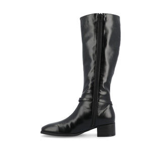 RHIANAH KNEE HIGH BOOTS IN X-WIDE CALF