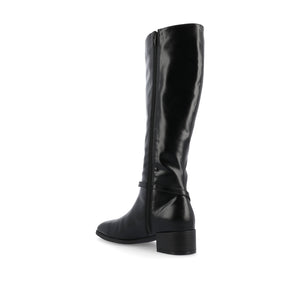 RHIANAH KNEE HIGH BOOTS IN WIDE CALF