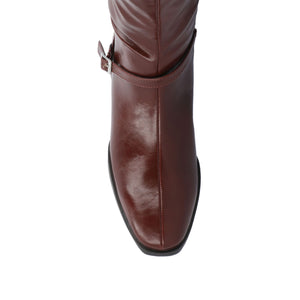 RHIANAH KNEE HIGH BOOTS IN WIDE CALF