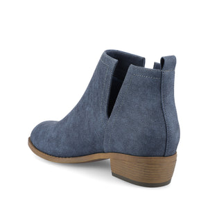 RIMI BLOCK HEELED BOOTIES IN WIDE - Denim
