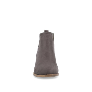 RIMI BLOCK HEELED BOOTIES IN WIDE - Grey