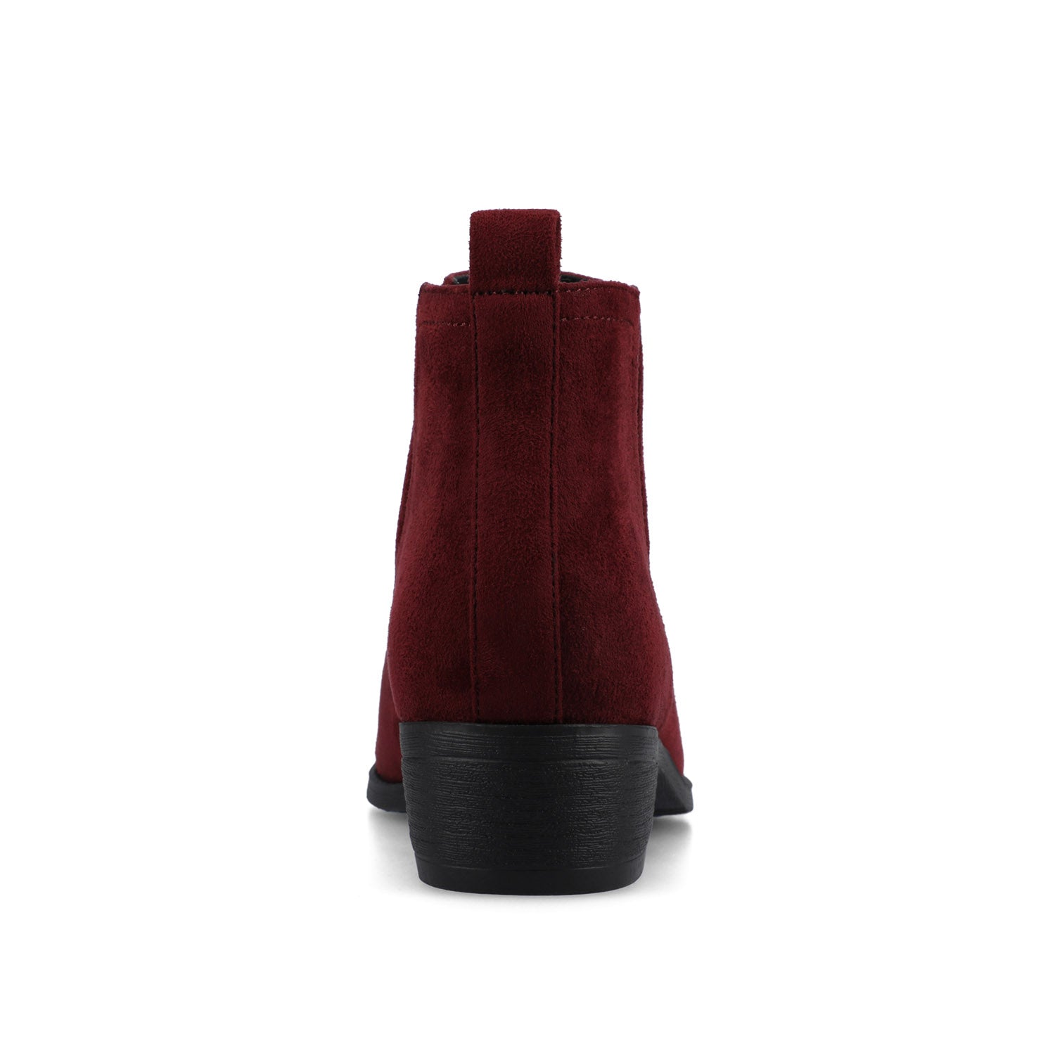 RIMI BLOCK HEELED BOOTIES IN WIDE - Oxblood