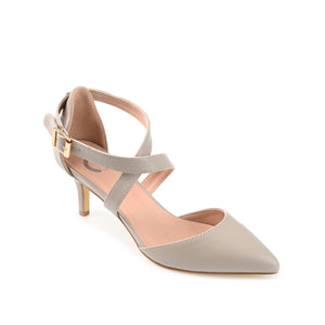 RIVA STILETTO PUMP HEELS IN WIDE - Grey