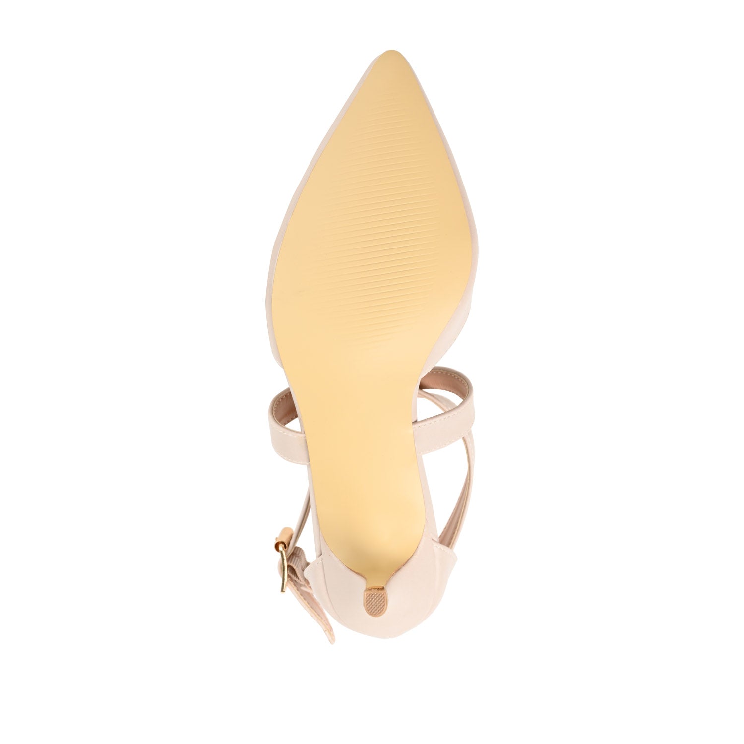 RIVA STILETTO PUMP HEELS IN WIDE - Nude