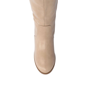 ROMILLY BOOTS IN WIDE-WIDTH & CALF - Tan