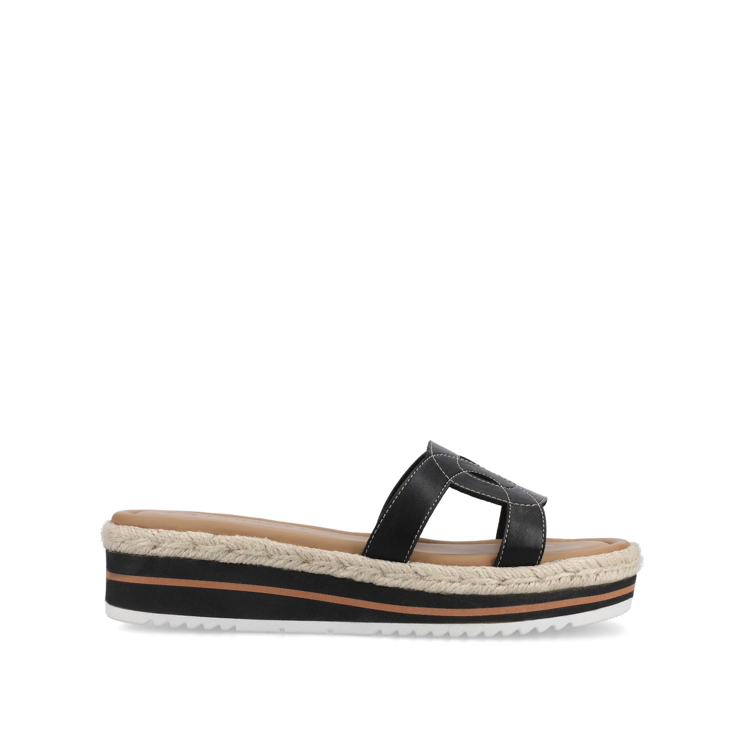 ROSALINDA ESPADRILLE SANDALS - Black