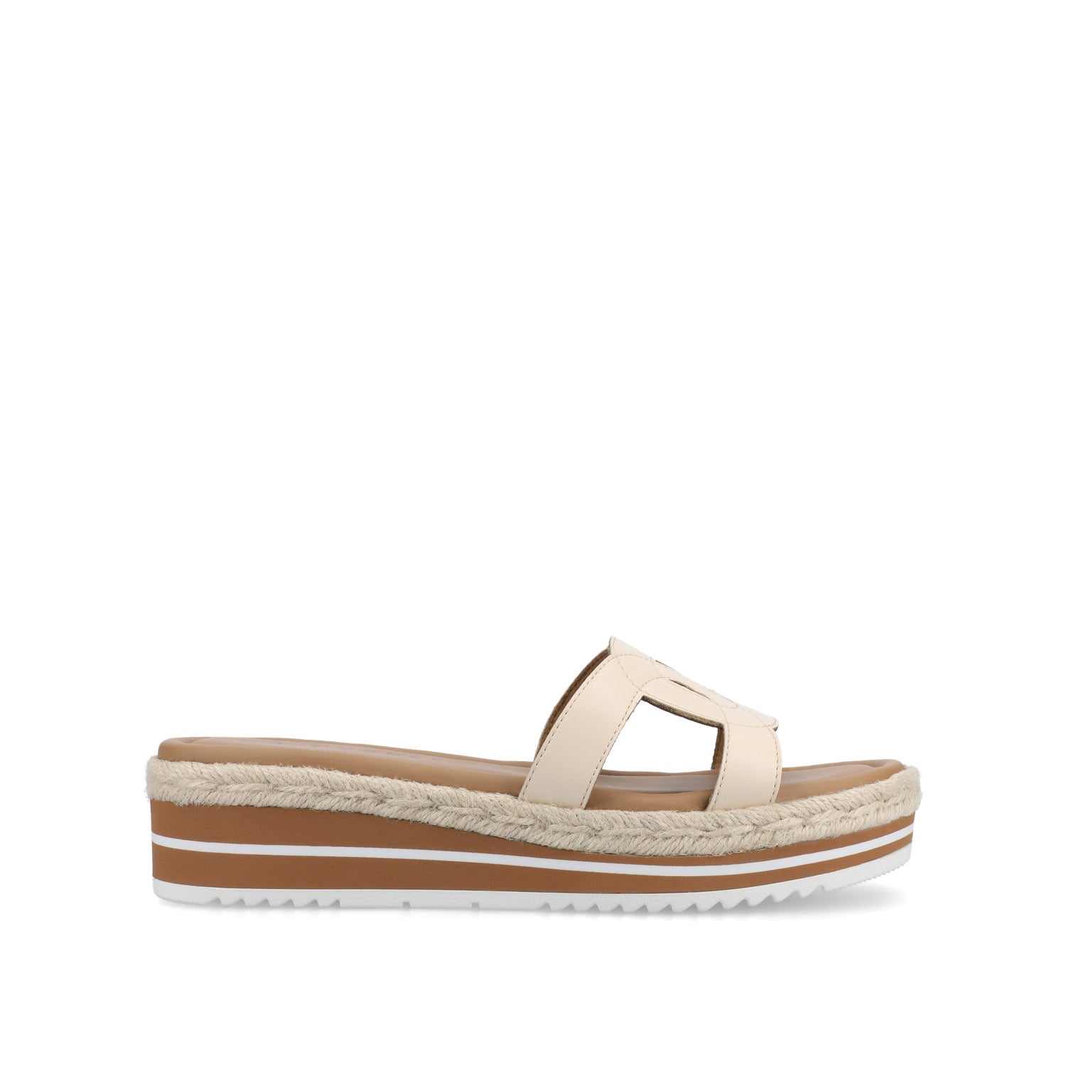 ROSALINDA ESPADRILLE SANDALS - Bone