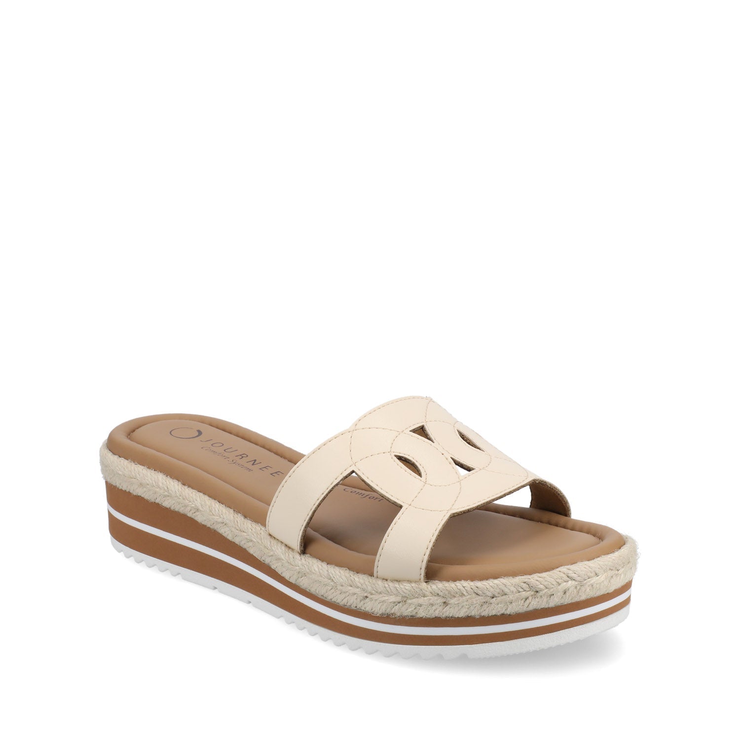 ROSALINDA ESPADRILLE SANDALS - Bone