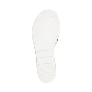 ROSALINDA ESPADRILLE SANDALS - Bone