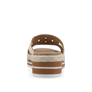 ROSALINDA ESPADRILLE SANDALS - Bone