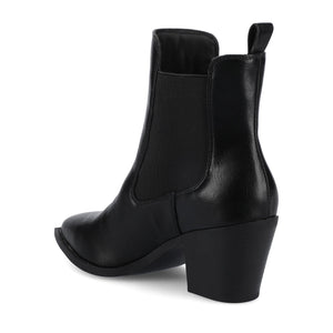 ROSEMARY WESTERN CHELSEA BOOTIES - Black