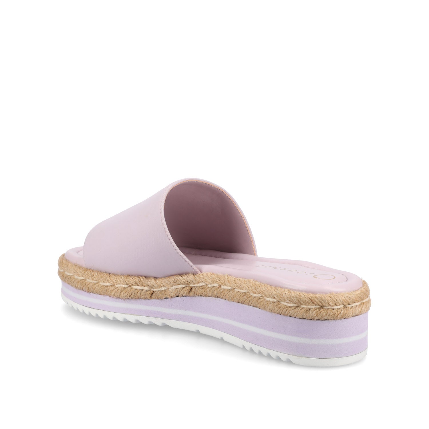 ROSEY ESPADRILLE WEDGE HEEL SANDALS IN STATEMENT IN WIDE - Lilac