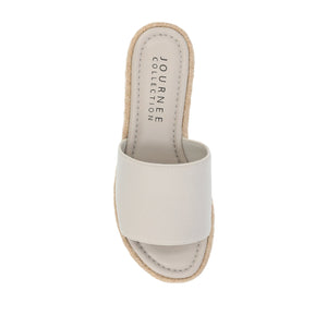 ROSEY ESPADRILLE WEDGE HEEL SANDALS IN WIDE - Taupe