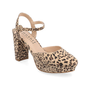 ROSLYNN PLATFORM HEELS IN WIDE - Leopard