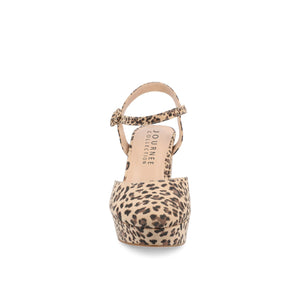 ROSLYNN PLATFORM HEELS IN WIDE - Leopard