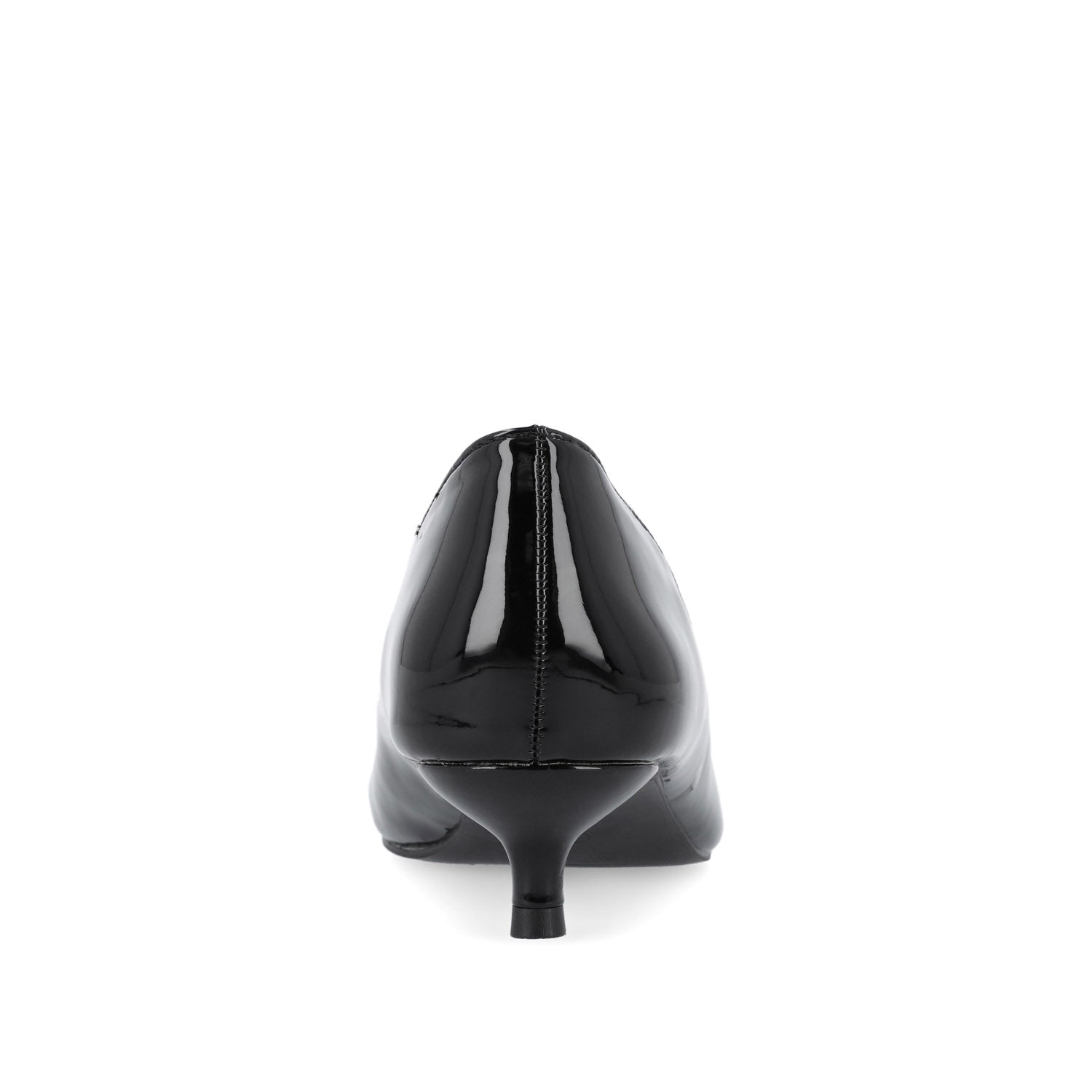 RUMI POINTED TOE KITTEN HEELS IN WIDE - Black