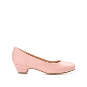 SAAR LOW PUMP HEELS IN NARROW - Blush