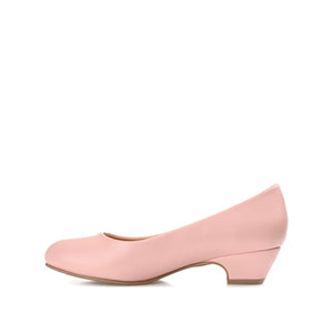 SAAR LOW PUMP HEELS IN WIDE - Blush