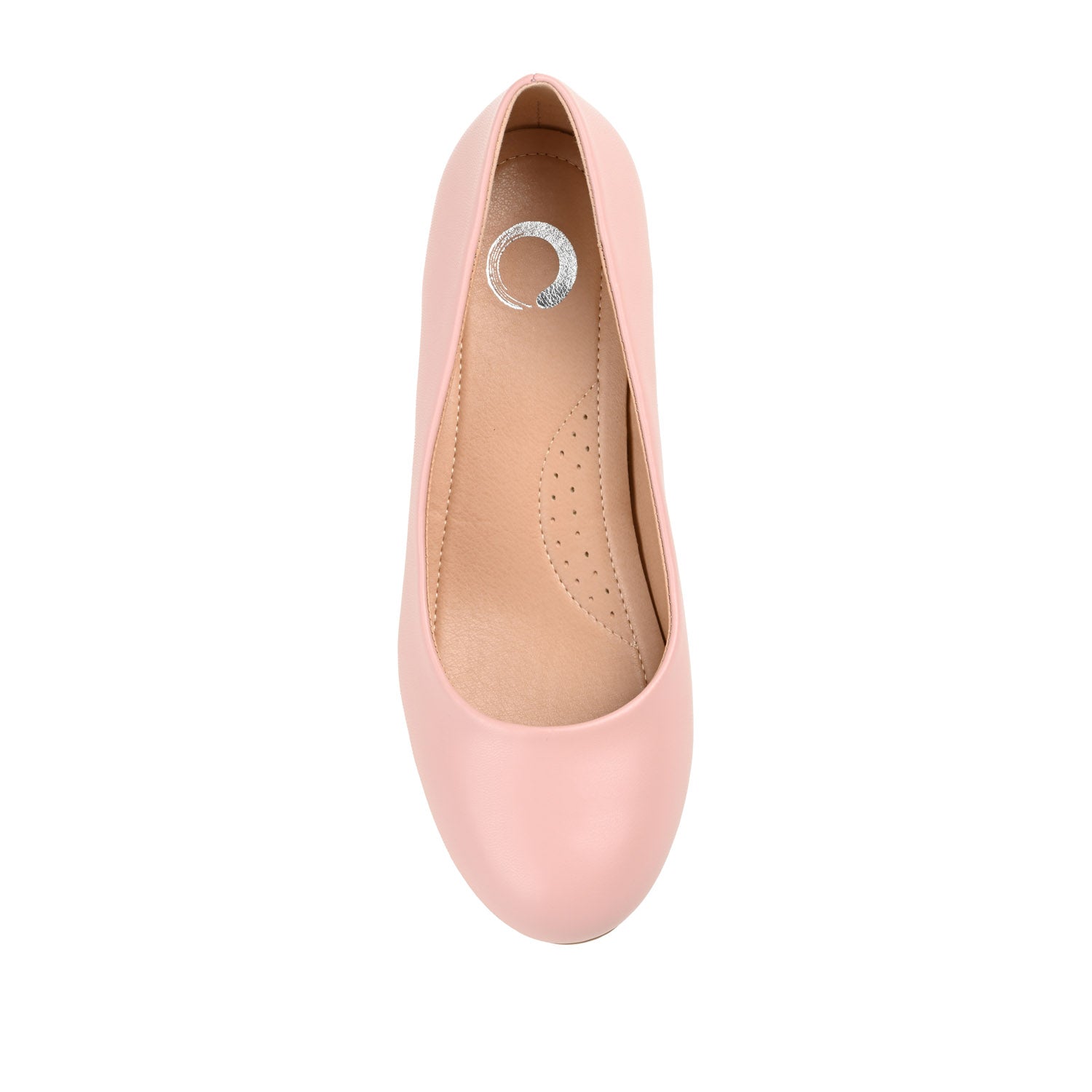 SAAR LOW PUMP HEELS IN VEGAN LEATHER - Blush