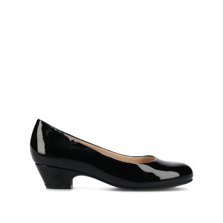 SAAR LOW PUMP HEELS IN PATENT