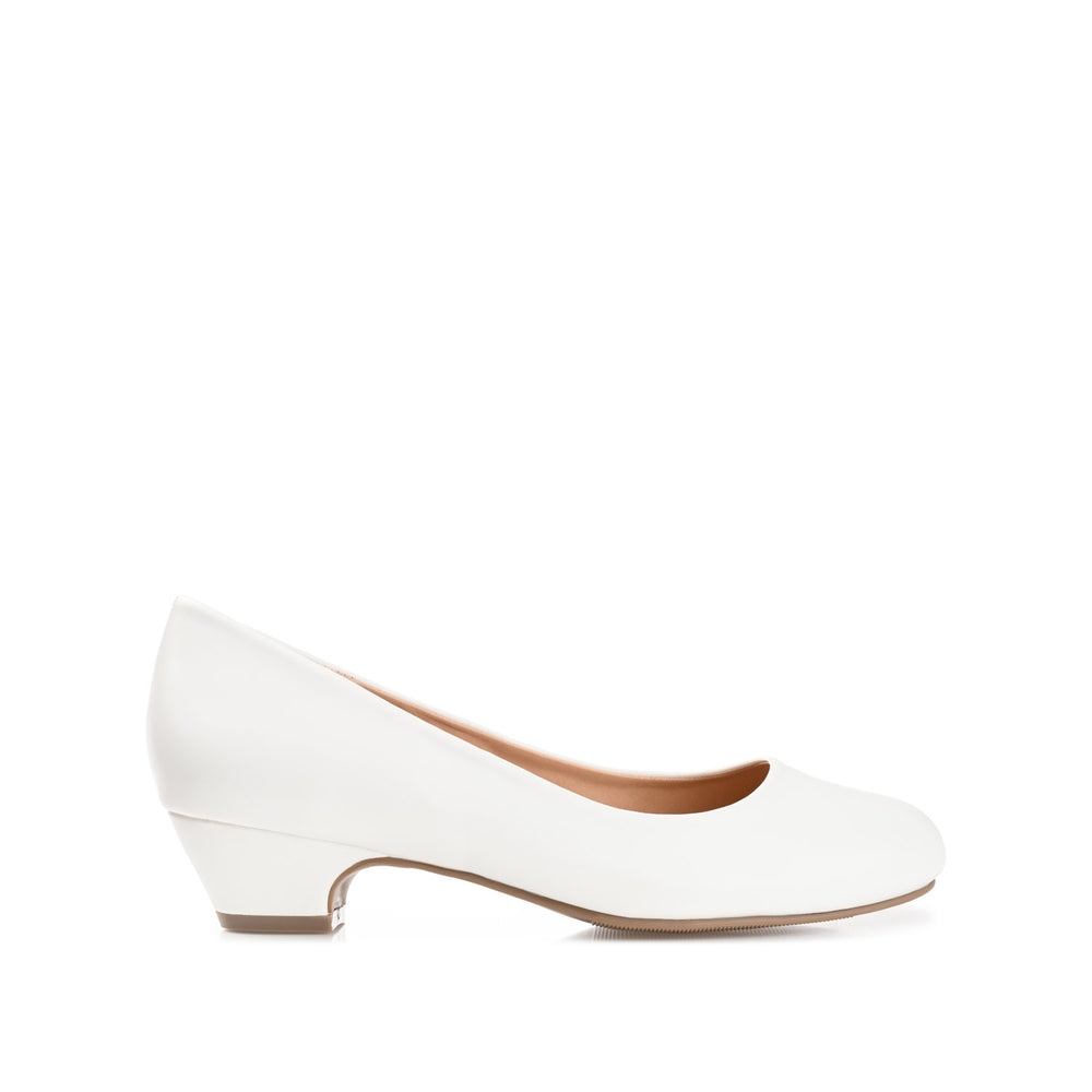 SAAR LOW PUMP HEELS IN NARROW