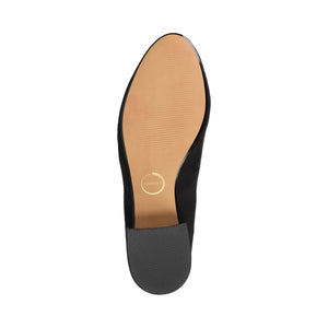 SAAR II LOW PUMP HEELS IN STATEMENT - Black Suede