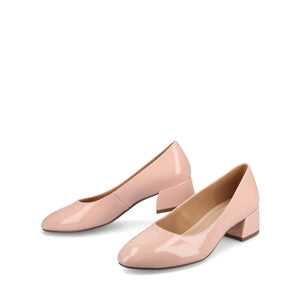 SAAR II LOW PUMP HEELS IN PATENT - Pink Patent
