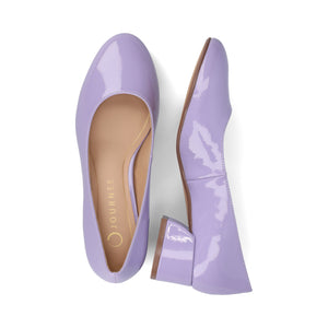 SAAR II LOW PUMP HEELS IN PATENT