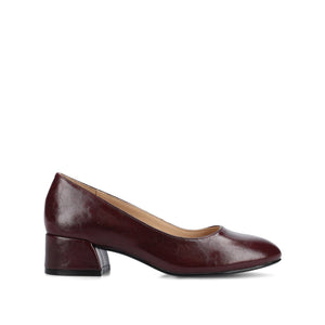 SAAR II PATENT PUMP HEELS IN WIDE - Oxblood Patent