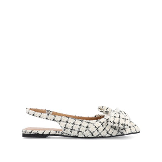 SABBRINA SLINGBACKBALLET FLATS IN FABRIC