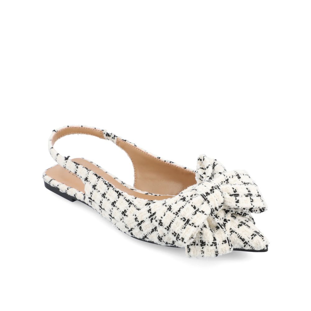 SABBRINA SLINGBACKBALLET FLATS IN FABRIC