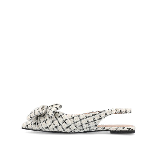 SABBRINA SLINGBACKBALLET FLATS IN FABRIC